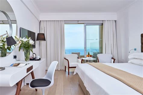 standard twin double room sea view grecian park hotel protaras konnos beach cyprus book