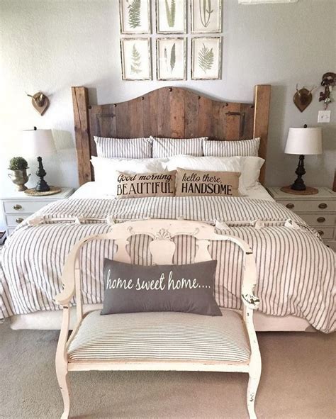 Simple Rustic Farmhouse Bedroom Decorating Ideas To Transform Your