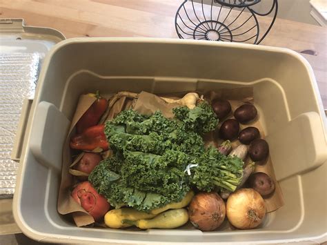 We are honored that she trusts us, and we call her a friend. My latest box from a produce delivery service that ...