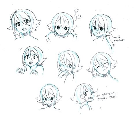 Guide To Drawing Facial Expressions By Mints World Manga Academy Wma Manga Tutorial