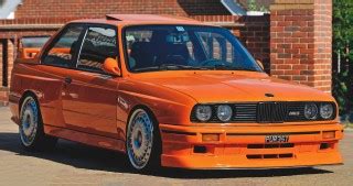 Steel doors and steel front bonnet, plastic rear bonnet with plastic spoiler, plastic front and rear bumbers. Me and my car - Nick Sahota's orange BMW M3 E30 - Drive-My Blogs - Drive