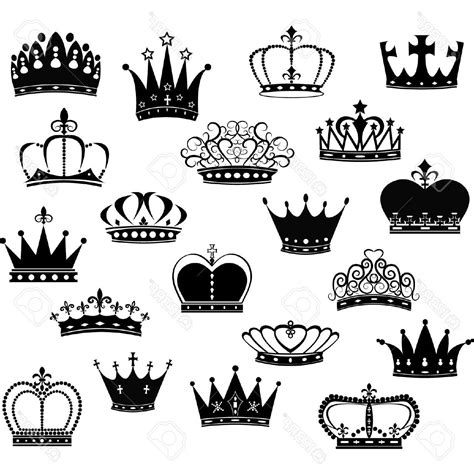 Crown Drawing Vector At Explore Collection Of