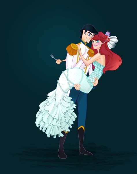 Disney Wedding Little Mermaid By Spicysteweddemon On Deviantart