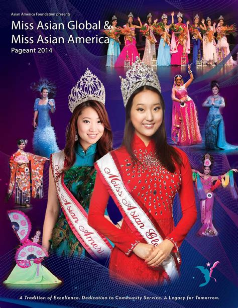 Miss Asian Global Miss Asian America Pageant Program Book By Miss