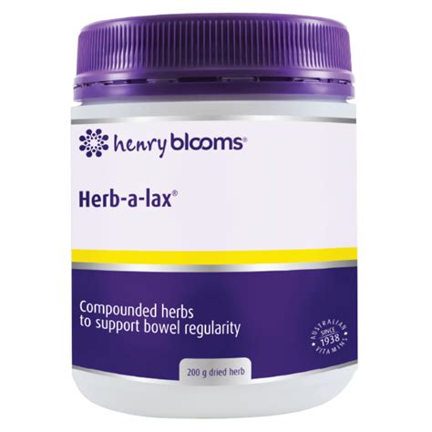 Henry Blooms Herb A Lax 200g Discount Chemist