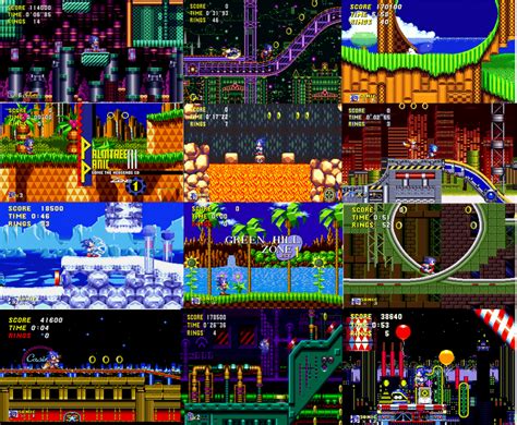 My Top 12 Classic Sonic Zones By L Dawg211 On Deviantart