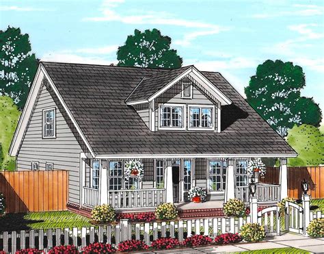 Plan 52223wm Cozy Country Cottage With Garage Option In 2020 Cottage
