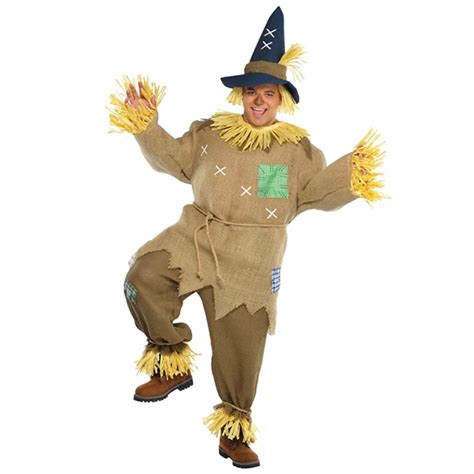 adult wizard of oz scarecrow new fancy dress costume mens gents straw farmer ebay
