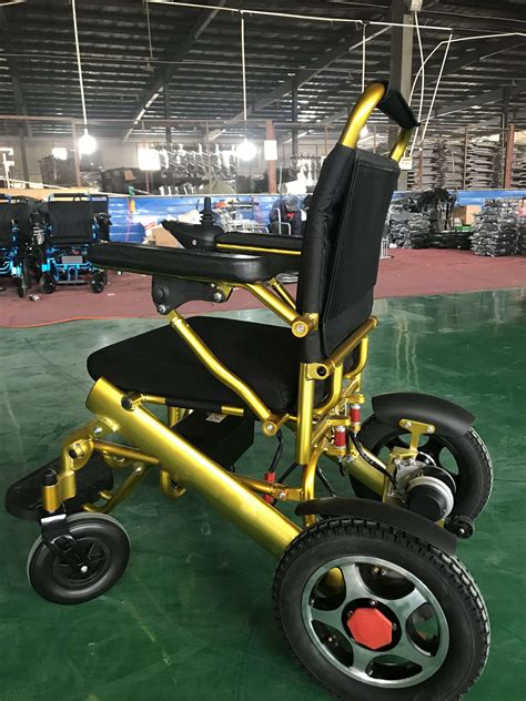 Hot Sale Portable Folding Aluminum Electric Wheelchair Scooter For