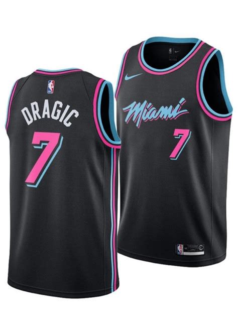 Nicknamed the dragon, he had played professional basketball in slovenia and spain before entering the nba in 2008. Nike Nike Goran Dragic Miami Heat City Edition Swingman ...