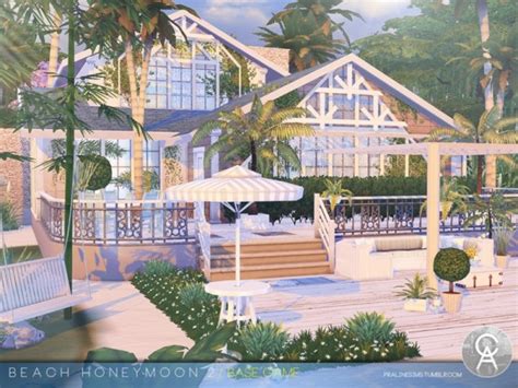 The Sims Resource Beach Honeymoon 2 By Pralinesims • Sims 4 Downloads