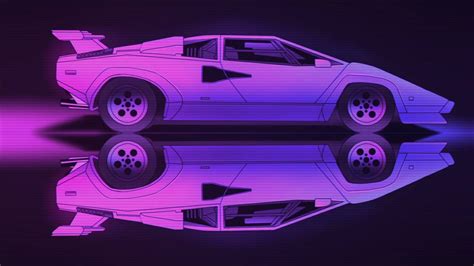 Descubrir 96 Imagen Lamborghini Countach Synthwave Abzlocalmx