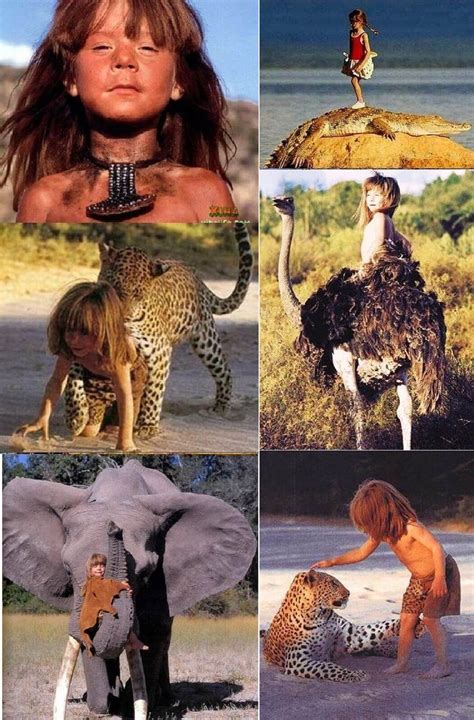 Tippi la niña francesa que se crió con los animales en África