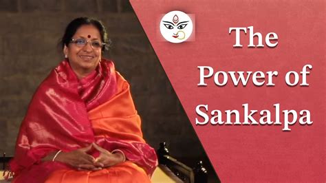 The Power Of Sankalpa Navrathri Youtube