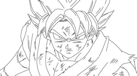 Dibujos De Goku Para Colorear En Paint