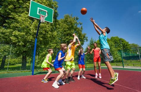 Children Playing Basketball Image Physiomotion Cairns