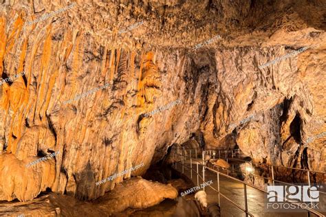 The Baradla Show Cave In The Aggtelek National Park Hungary Stock