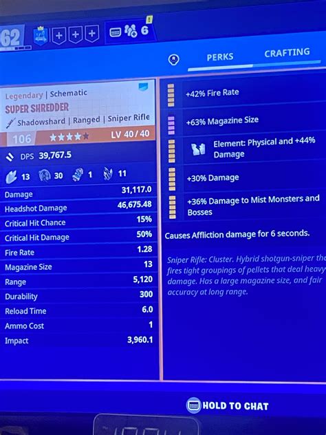 Best perks for high canny? : r/FortniteSavetheWorld