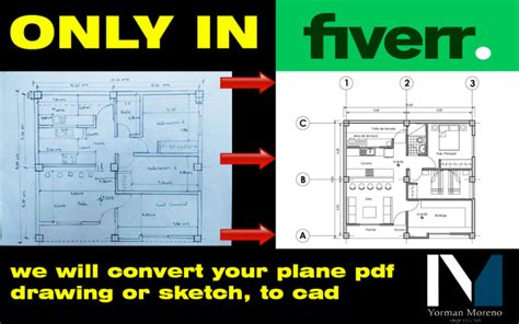 Draw Or Redraw Your 2d Architectural Plan Autocad Plan By