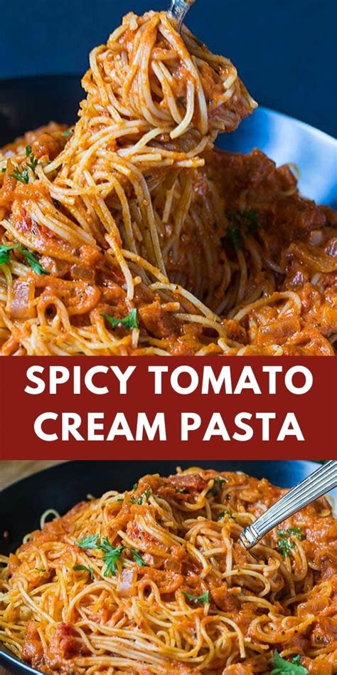 It definitely does the trick. Spicy Tomato Cream Pasta - Kitchen SpecialFoood