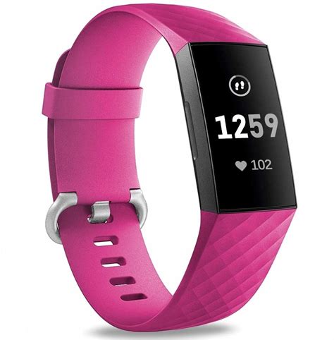 The fitbit charge 3 is the fitness tracker that acts like a smartwatch. Fitbit Charge 3 silicone band (fel roze) - Phone-Factory
