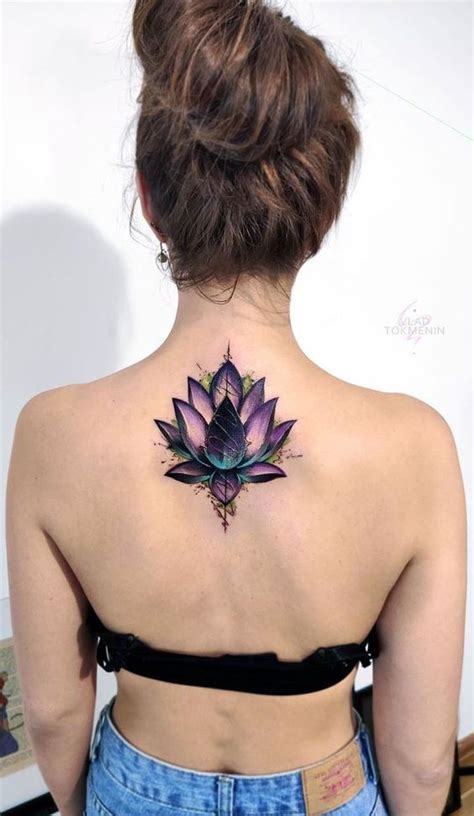 best lotus mandala tattoo for women