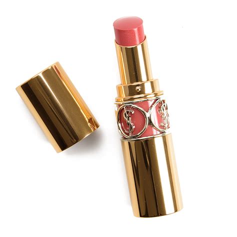 YSL Nude Lingerie Orange Caraco Rouge Volupte Lipsticks Reviews