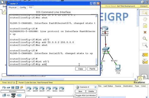 How To Configure Eigrp In Packet Tracer YouTube