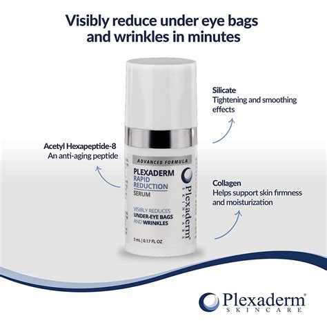 Plexaderm Rapid Reduction Eye Serum Advanced Formula Anti Aging