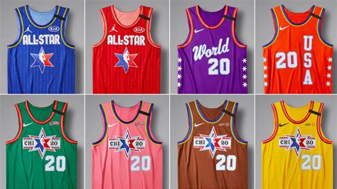 Nba All Star Game 2020 All Star Jerseys Revealed Drawing Inspiration