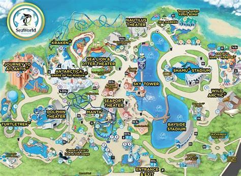 Map out every turn of your adventure at seaworld orlando. Tips for Planning Your SeaWorld Orlando Vacation Sea World Orlando Map - Travel Orlando - Ideas ...