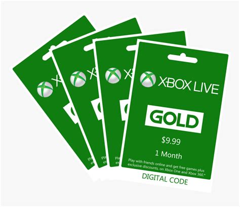 Xbox Live Gold Codes Xbox 360 Hd Png Download Kindpng