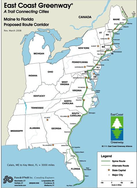 Driving Map Of East Coast 26 Some Of The Benefits To Having A Green