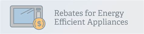 Tax Rebate For Energy Efficient Appliances