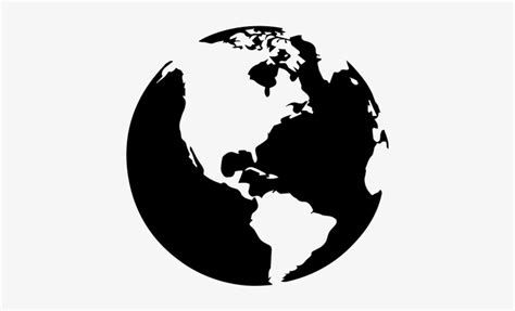 Earth Silhouette Png World Map Transparent Png 577x543 Free