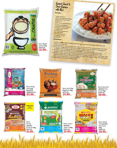 Beras baru dari cap rambutan dengan kebaikan untuk kesihatan, beras basmathi parboild ini rendah indeks gilisemix (gi). Tesco Catalogue Discount Offers: Milo 1kg RM15.90, Beras ...