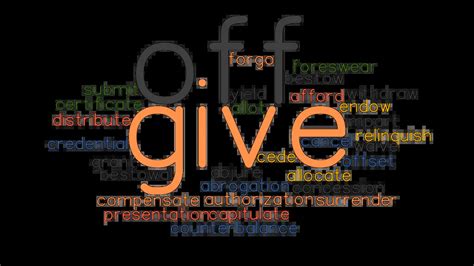 Give Off Synonyms And Related Words What Is Another Word For Give Off