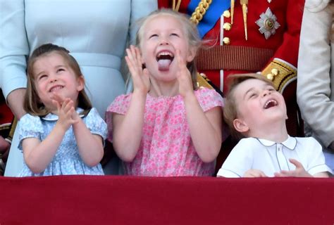George And Charlotte Steal The Show On The Buckingham Palace Balcony For Trooping The Colour
