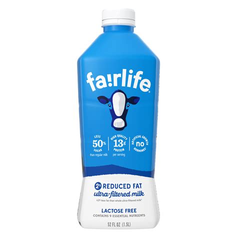 Fairlife 2 Reduced Fat Milk 115oz Btl Drinks Fast Delivery By App