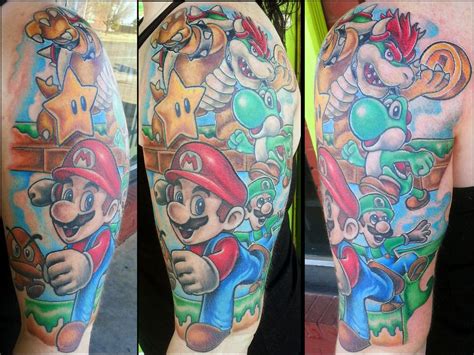 Top 135 Tatuajes De Mario Bros Y Luigi 7segmx