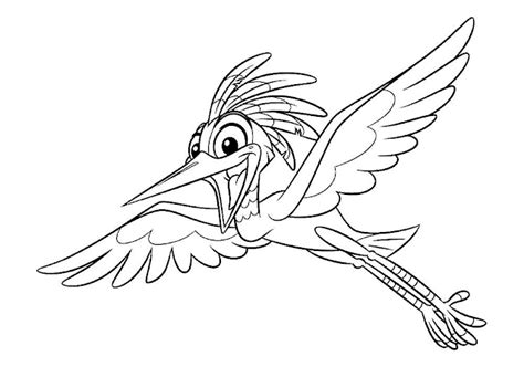 Detail Mewarnai Gambar Burung Terbang Koleksi Nomer 49