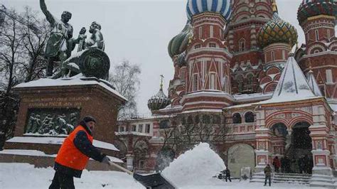 Moscows Winter Snowiest On Record