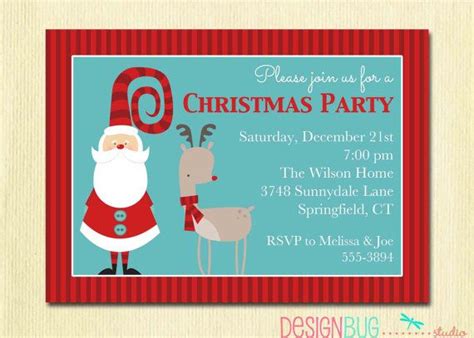 It helped to supply the necessary information about planning not only for christmas but for other parties. Kids Christmas Party Invitation Secret Santa by ...