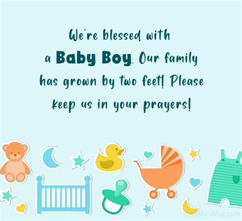 80 Baby Birth Announcement Messages Wishesmsg