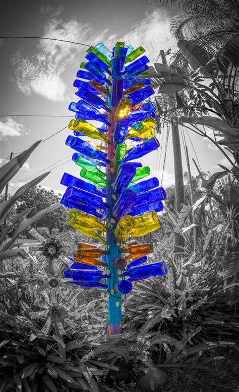 Bottle Tree Selective Color Matthew Paulson Photography