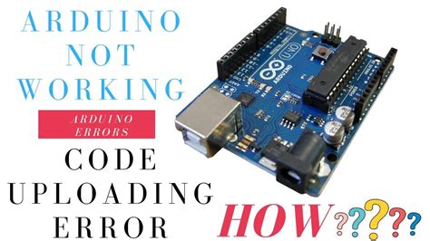 How To Resolve Arduino Problem Not Uploading Code Ardino Errors