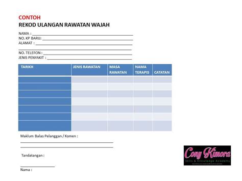 Jangan memberi maklumat palsu ketika anda mengisi borang pendaftaran spa8i. MOshims: Maklumat Pelanggan Contoh Borang Konsultasi Spa