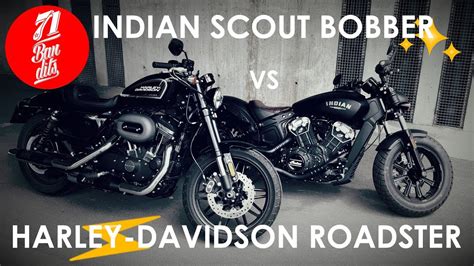 Indian Scout Bobber Vs Harley Davidson