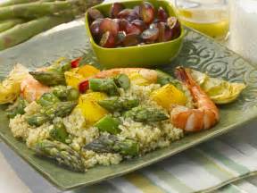 Grilled Asparagus And Shrimp Quinoa Salad Deliciously Different