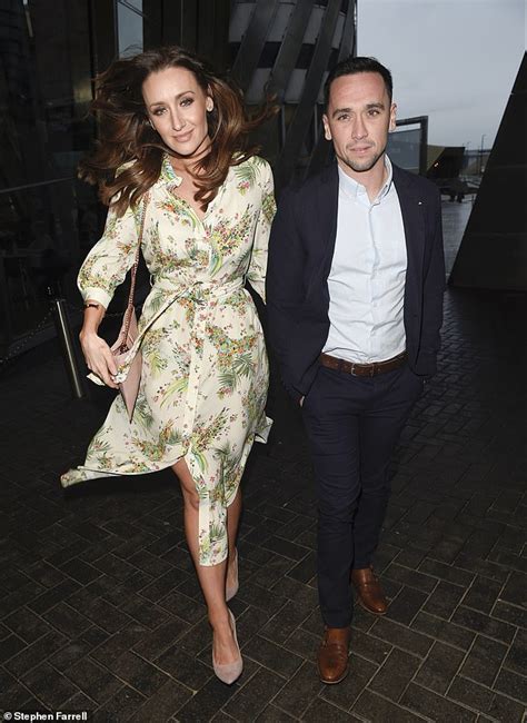 Catherine Tyldesley Looks Serene In Flowing Floral Dress As She Enjoys A Date Night With Husband
